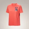 Maglietta a maniche corte Kragg SL Cotton Superbloom Crew da donna
