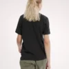 Maglietta a maniche corte Kragg SL in cotone con Emblem da donna