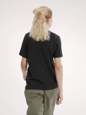 Maglietta a maniche corte Kragg SL in cotone con Emblem da donna