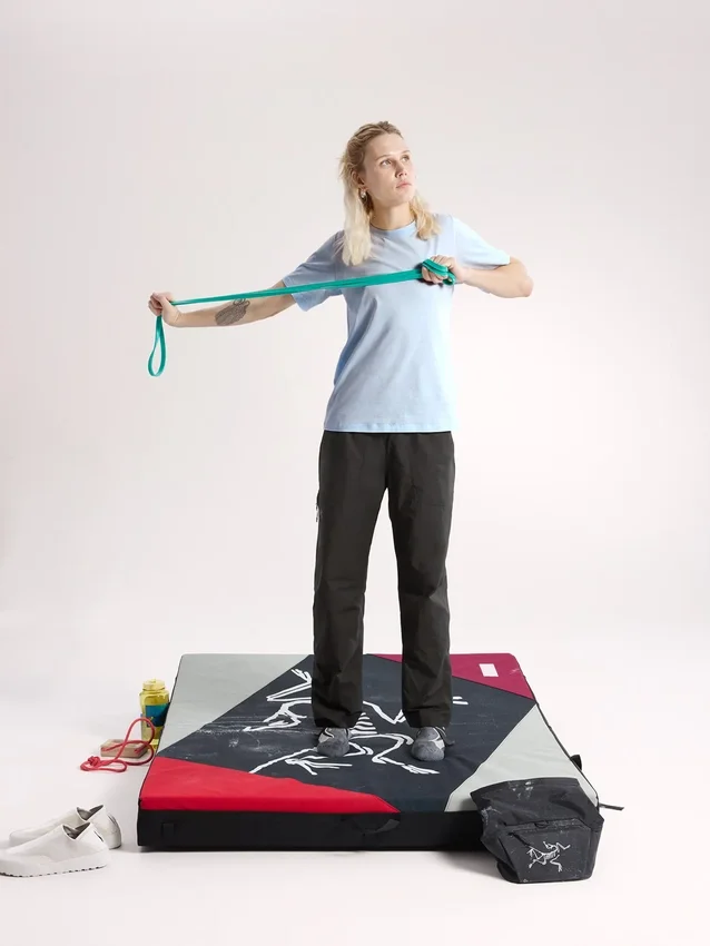 Maglietta a maniche corte Kragg SL in cotone con Emblem da donna