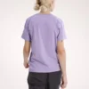 Maglietta a maniche corte Kragg SL in cotone con Emblem da donna