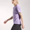 Maglietta a maniche corte Kragg SL in cotone con Emblem da donna