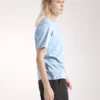 Maglietta a maniche corte Kragg SL in cotone con Emblem da donna