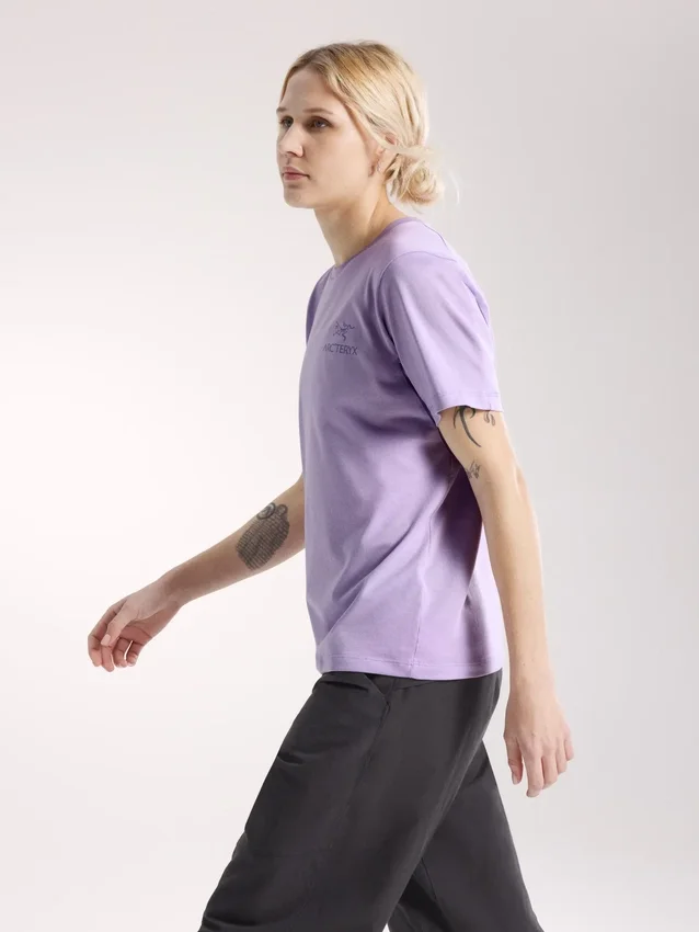 Maglietta a maniche corte Kragg SL in cotone con Emblem da donna