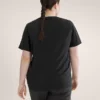 Maglietta a maniche corte Kragg SL in cotone con Emblem da donna