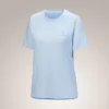 Maglietta a maniche corte Kragg SL in cotone con Emblem da donna