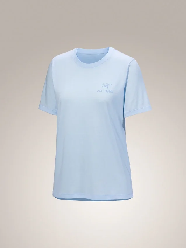 Maglietta a maniche corte Kragg SL in cotone con Emblem da donna