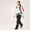 Maglietta a maniche lunghe con collo rotondo Kragg Cotton Bird da donna