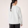 Maglietta a maniche lunghe con collo rotondo Kragg Cotton Bird da donna