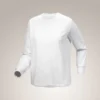 Maglietta a maniche lunghe con collo rotondo Kragg Cotton Bird da donna