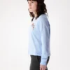 Maglietta a maniche lunghe Kragg SL Cotton Bloom Crew da donna
