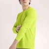 Maglietta da uomo Cormac Crew a maniche lunghe con collo rotondo
