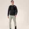 Maglietta da uomo Cormac Crew a maniche lunghe con collo rotondo