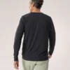 Maglietta da uomo Cormac Crew a maniche lunghe con collo rotondo