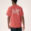 Maglietta da uomo Kragg SL in cotone con stampa "Blurred Bird" a maniche corte