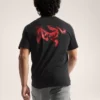 Maglietta da uomo Kragg SL in cotone con stampa "Blurred Bird" a maniche corte