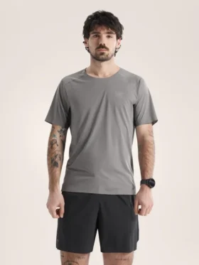 Maglietta da uomo Norvan Downword con logo, maniche corte