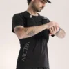 Maglietta da uomo Norvan Downword con logo, maniche corte