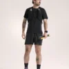 Maglietta da uomo Norvan Downword con logo, maniche corte