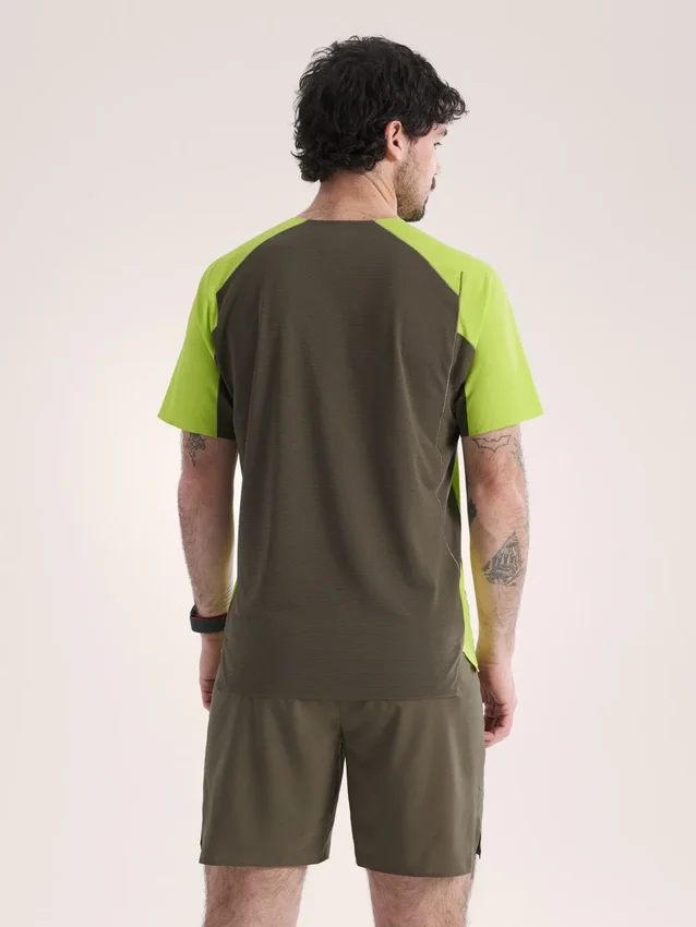 Maglietta da uomo Norvan Downword con logo, maniche corte