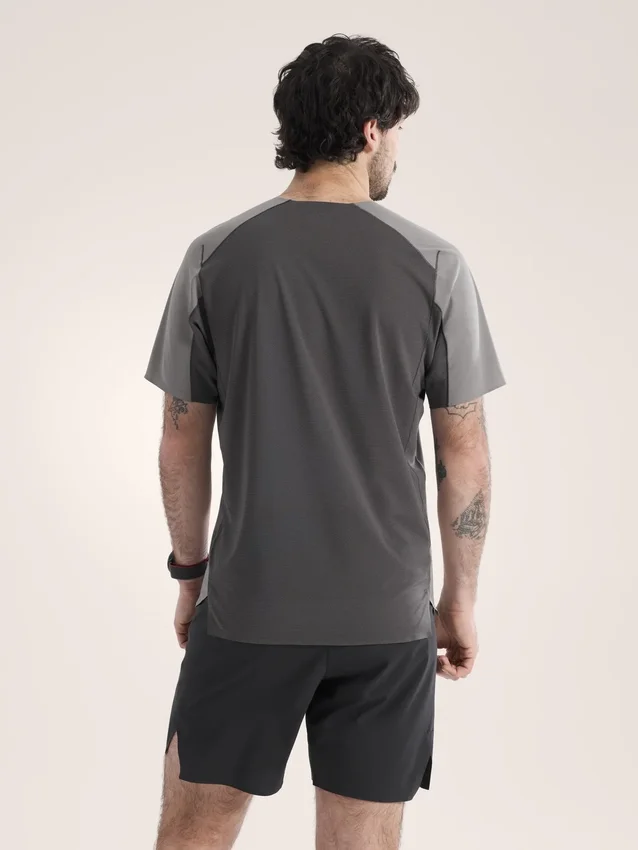 Maglietta da uomo Norvan Downword con logo, maniche corte