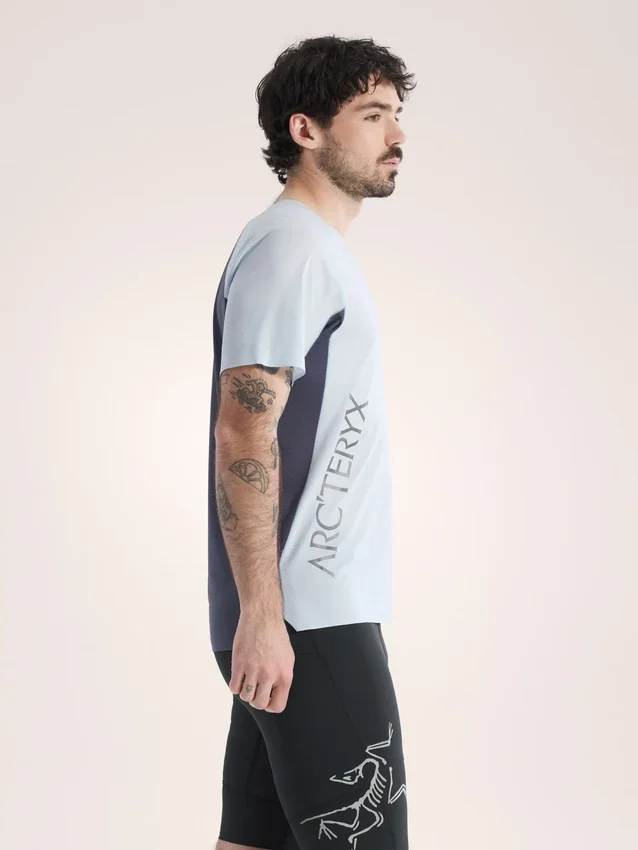 Maglietta da uomo Norvan Downword con logo, maniche corte