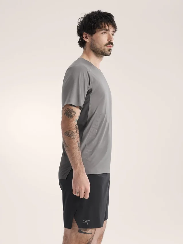 Maglietta da uomo Norvan Downword con logo, maniche corte