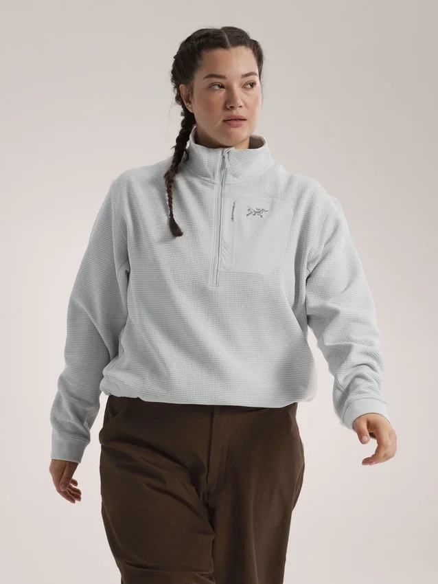 Olera Zip Neck da donna