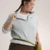 Olera Zip Neck da donna