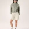 Pantaloncini in pile Emblem da donna, 6"