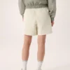 Pantaloncini in pile Emblem da donna, 6"