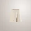 Pantaloncini in pile Emblem da donna, 6"