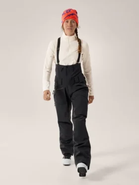 Pantaloni con bretelle Ski Guide da donna