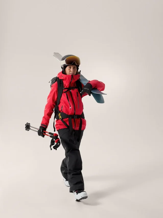 Pantaloni con bretelle Ski Guide da donna