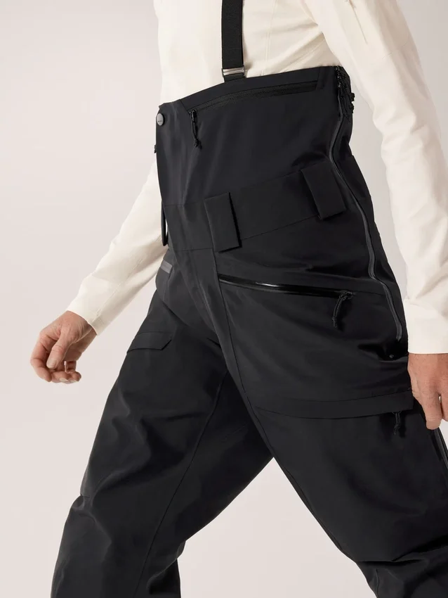 Pantaloni con bretelle Ski Guide da donna