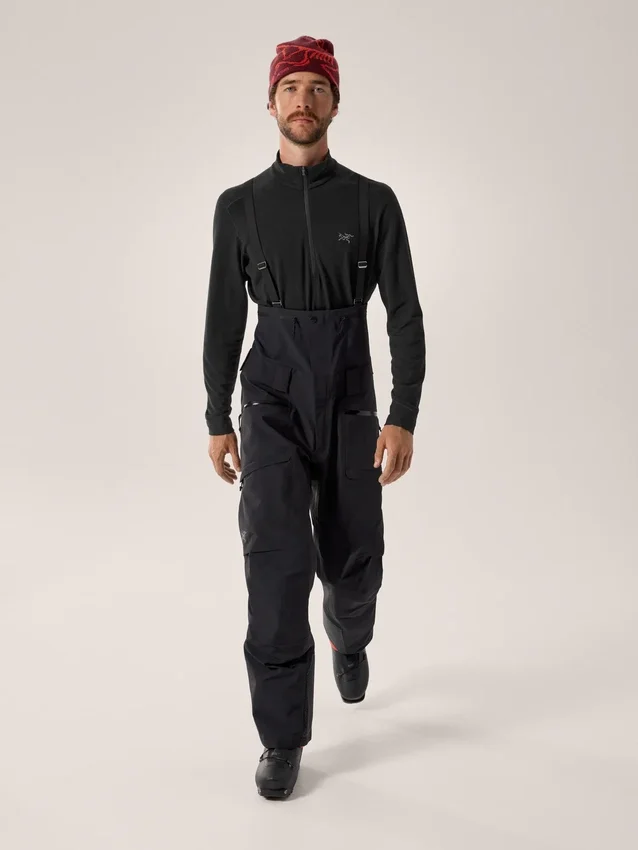Pantaloni con bretelle Ski Guide da uomo