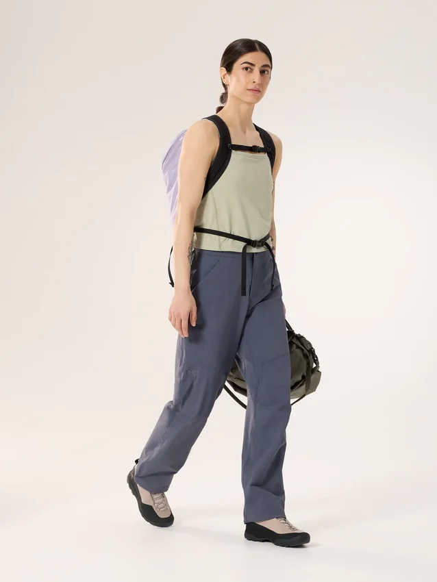 Pantaloni da donna Clarkia a gamba larga