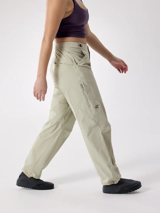 Pantaloni da donna Clarkia a gamba larga