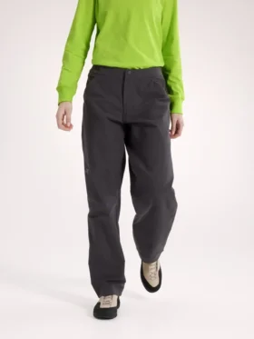 Pantaloni da donna Clarkia in cotone a gamba larga