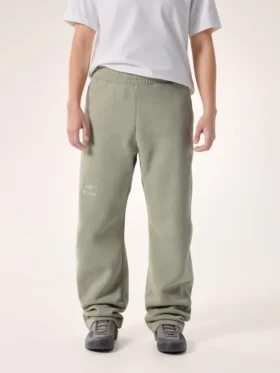 Pantaloni da jogging in pile Emblem da donna