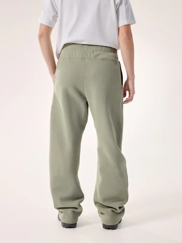 Pantaloni da jogging in pile Emblem da donna