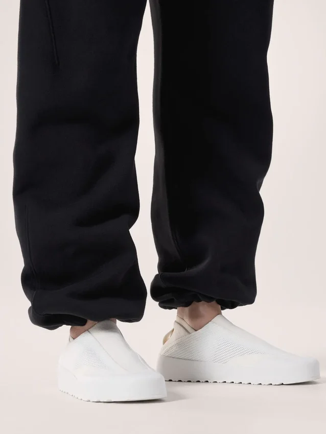 Pantaloni da jogging in pile Emblem da donna