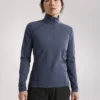 Rho Zip Neck da donna