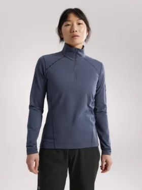 Rho Zip Neck da donna