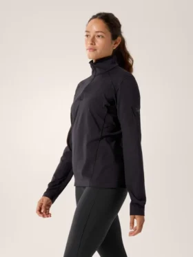 Rho Zip Neck da donna