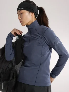 Rho Zip Neck da donna