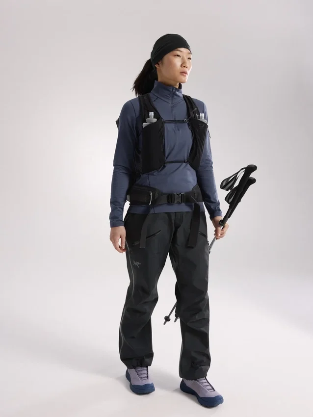 Rho Zip Neck da donna