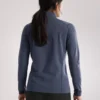 Rho Zip Neck da donna