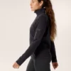Rho Zip Neck da donna