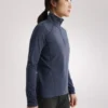 Rho Zip Neck da donna